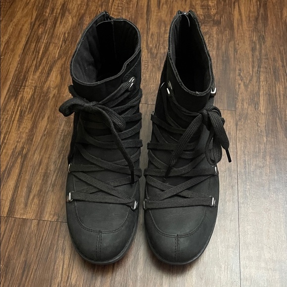 Merrell Shiloh II Hiking Black Boot Size 8 - Picture 5 of 16